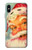 S2840 Christmas Vintage Santa Etui Coque Housse pour iPhone X, iPhone XS