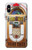 S2853 Jukebox Music Playing Device Etui Coque Housse pour iPhone X, iPhone XS