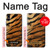 S2962 Tigre Stripes imprimé graphique Etui Coque Housse pour iPhone X, iPhone XS