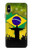 S2981 Brazil Football Soccer Copa 2016 Etui Coque Housse pour iPhone X, iPhone XS