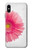 S3044 Vintage Pink Gerbera Daisy Etui Coque Housse pour iPhone X, iPhone XS