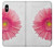 S3044 Vintage Pink Gerbera Daisy Etui Coque Housse pour iPhone X, iPhone XS