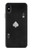 S3152 Black Ace of Spade Etui Coque Housse pour iPhone X, iPhone XS