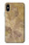 S3240 Yellow Marble Stone Etui Coque Housse pour iPhone X, iPhone XS