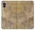 S3240 Yellow Marble Stone Etui Coque Housse pour iPhone X, iPhone XS
