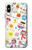 S3280 Kids Drawing Etui Coque Housse pour iPhone X, iPhone XS