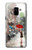 S0108 Girl in The Rain Etui Coque Housse pour Samsung Galaxy A8 (2018)