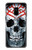 S0223 Vampire Skull Tattoo Etui Coque Housse pour Samsung Galaxy A8 (2018)