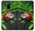 S0263 Ladybug Etui Coque Housse pour Samsung Galaxy A8 (2018)