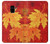 S0479 Maple Leaf Etui Coque Housse pour Samsung Galaxy A8 (2018)