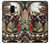 S0753 Skull Wing Rose Punk Etui Coque Housse pour Samsung Galaxy A8 (2018)
