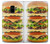 S0790 Hamburger Etui Coque Housse pour Samsung Galaxy A8 (2018)