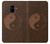 S0825 Taoism Yin Yang Etui Coque Housse pour Samsung Galaxy A8 (2018)