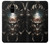 S1027 Hardcore Metal Skull Etui Coque Housse pour Samsung Galaxy A8 (2018)