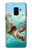 S1377 Ocean Sea Turtle Etui Coque Housse pour Samsung Galaxy A8 (2018)