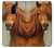 S1595 Beautiful Brown Horse Etui Coque Housse pour Samsung Galaxy A8 (2018)