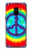 S1870 Tie Dye Peace Etui Coque Housse pour Samsung Galaxy A8 (2018)