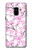 S1972 Sakura Cherry Blossoms Etui Coque Housse pour Samsung Galaxy A8 (2018)