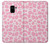 S2213 Pink Leopard Pattern Etui Coque Housse pour Samsung Galaxy A8 (2018)