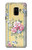 S2229 Vintage Flowers Etui Coque Housse pour Samsung Galaxy A8 (2018)