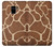 S2326 Giraffe Skin Etui Coque Housse pour Samsung Galaxy A8 (2018)