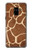 S2326 Giraffe Skin Etui Coque Housse pour Samsung Galaxy A8 (2018)