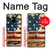 S2349 Old American Drapeau Etui Coque Housse pour Samsung Galaxy A8 (2018)