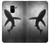 S2367 Shark Monochrome Etui Coque Housse pour Samsung Galaxy A8 (2018)
