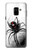 S2386 Black Widow Spider Etui Coque Housse pour Samsung Galaxy A8 (2018)