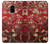 S2414 Red Blossoming Almond Tree Van Gogh Etui Coque Housse pour Samsung Galaxy A8 (2018)