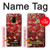 S2414 Rouge Fleur amandier Van Gogh Etui Coque Housse pour Samsung Galaxy A8 (2018)