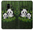 S2441 Panda Family Bamboo Forest Etui Coque Housse pour Samsung Galaxy A8 (2018)