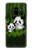 S2441 Panda Family Bamboo Forest Etui Coque Housse pour Samsung Galaxy A8 (2018)