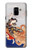 S2496 Japan Art Utagawa Kuniyoshi Tamatori Etui Coque Housse pour Samsung Galaxy A8 (2018)