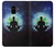 S2527 Yoga Nature Universe Etui Coque Housse pour Samsung Galaxy A8 (2018)