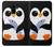 S2631 Cute Baby Penguin Etui Coque Housse pour Samsung Galaxy A8 (2018)