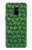 S2666 Marijuana Pattern Etui Coque Housse pour Samsung Galaxy A8 (2018)