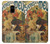 S2740 Alphonse Mucha Bieres De La Muse Etui Coque Housse pour Samsung Galaxy A8 (2018)