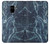 S2799 Light Blue Marble Stone Graphic Printed Etui Coque Housse pour Samsung Galaxy A8 (2018)