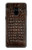 S2850 Brown Skin Alligator Graphic Printed Etui Coque Housse pour Samsung Galaxy A8 (2018)