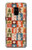 S2854 Cute Xmas Pattern Etui Coque Housse pour Samsung Galaxy A8 (2018)