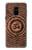 S2874 Om Symbol Tattoo Etui Coque Housse pour Samsung Galaxy A8 (2018)