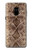 S2875 Rattle Snake Skin Graphic Printed Etui Coque Housse pour Samsung Galaxy A8 (2018)
