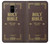 S2889 Holy Bible Cover King James Version Etui Coque Housse pour Samsung Galaxy A8 (2018)