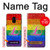 S2900 Arc en ciel LGBT Fierté lesbienne Drapeau Etui Coque Housse pour Samsung Galaxy A8 (2018)