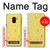 S2913 Texture de fromage Etui Coque Housse pour Samsung Galaxy A8 (2018)