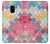 S2947 Candy Minimal Pastel Colors Etui Coque Housse pour Samsung Galaxy A8 (2018)