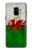 S2976 Wales Football Soccer Euro 2016 Flag Etui Coque Housse pour Samsung Galaxy A8 (2018)