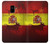 S2984 Spain Football Soccer Euro 2016 Etui Coque Housse pour Samsung Galaxy A8 (2018)