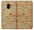 S2987 Cream Cracker Biscuits Etui Coque Housse pour Samsung Galaxy A8 (2018)